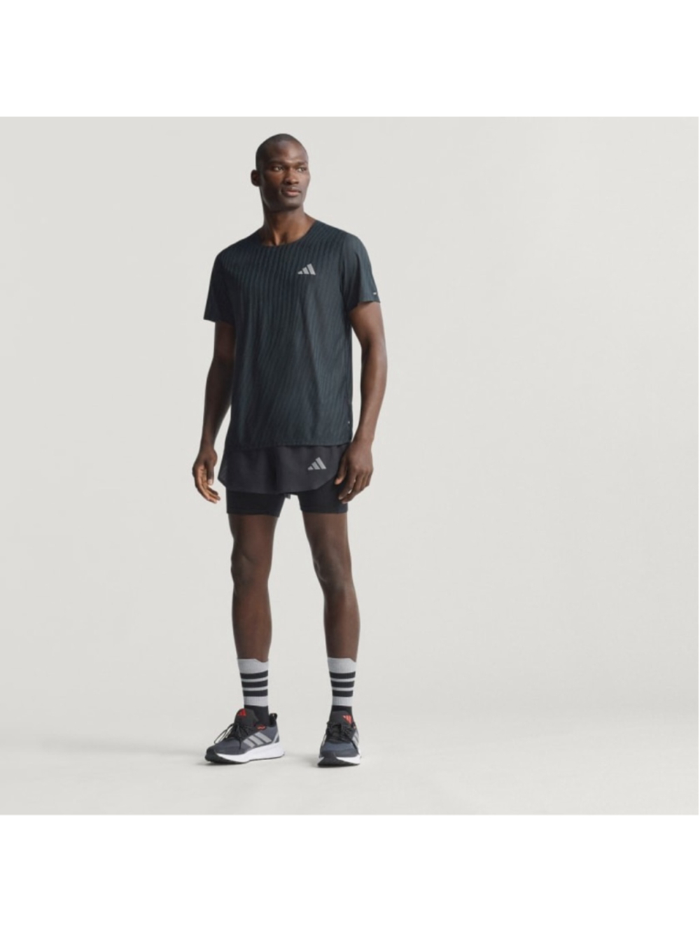 Adidas Adi365 ClimaCool+ Short Sleeve Running Shirt Black Mens Sz XS JM5702